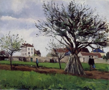 Manzanos en pontoise 1868 Camille Pissarro Pinturas al óleo